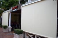 Spring Loaded Blinds (External View).